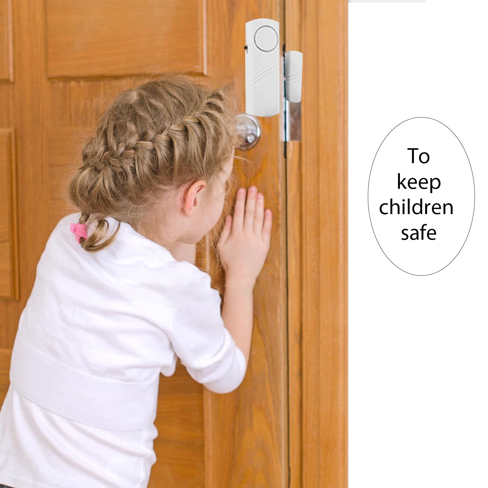 Alarma de Ventana y Puerta para Seguridad del Hogar de 90 dB (Paquete de 15)