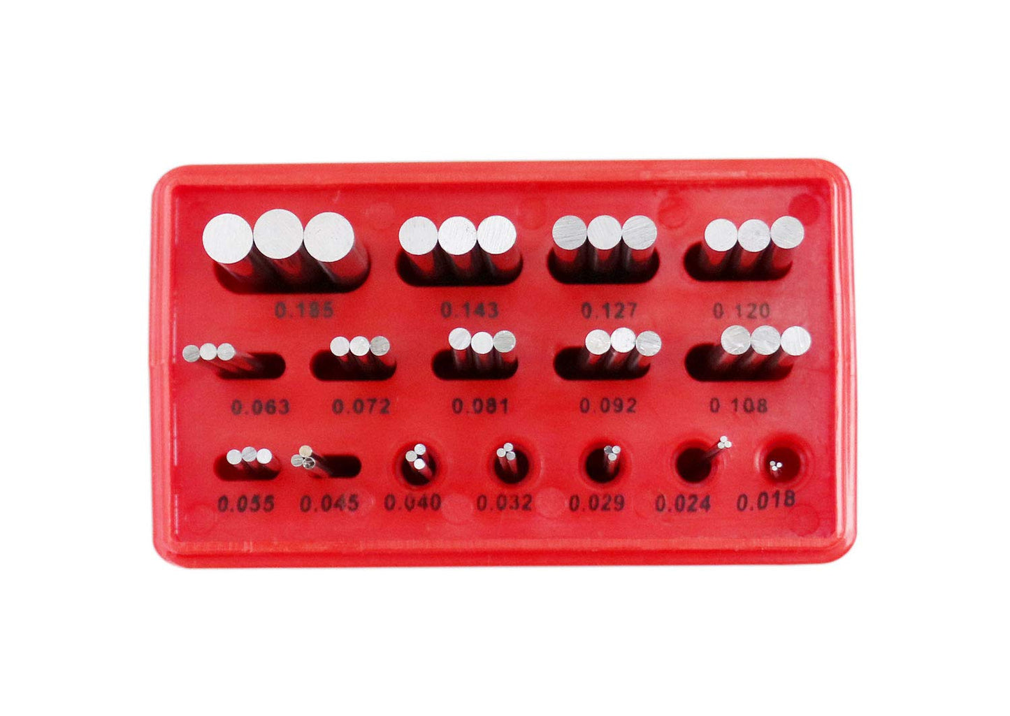 Juego de Cables de Medición de Roscas métricas y estadounidenses Accusize Industrial Tools Eg06-1002