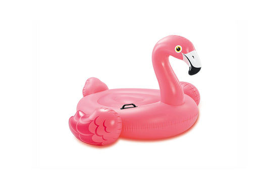 Intex Flamingo Inflable Ride-on,Que se Puede Montar 142,2 x 137,2 x 96,5 cm para Las Edades 3 +