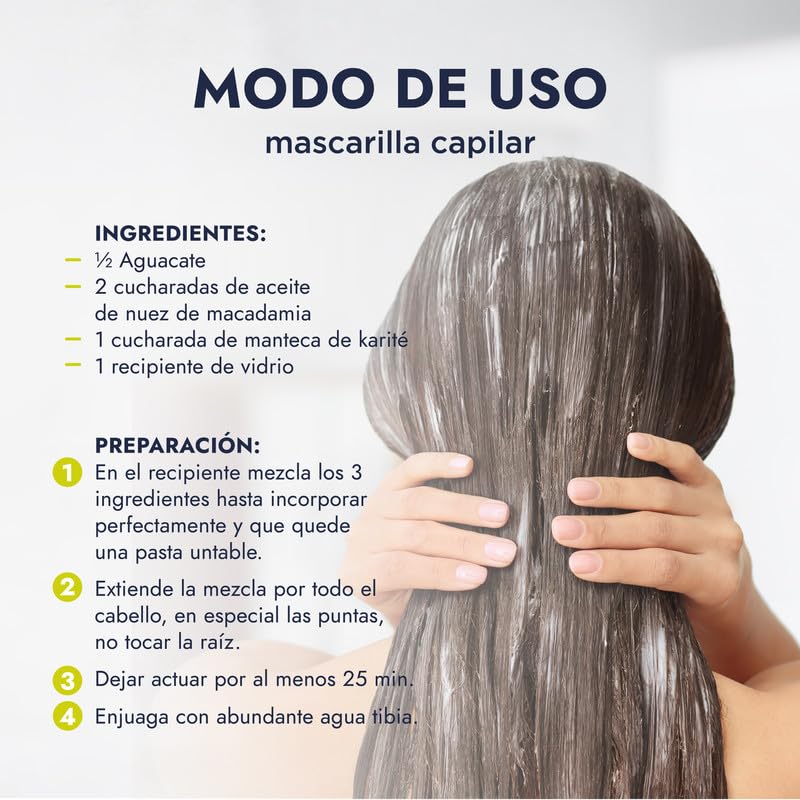 Hebbe Aceite de Nuez de Macadamia 50 ml | Prensado en Frío 100% Puro | Hidratante Piel y Cabello | Textura Ligera sin Grasa | Nutritivo