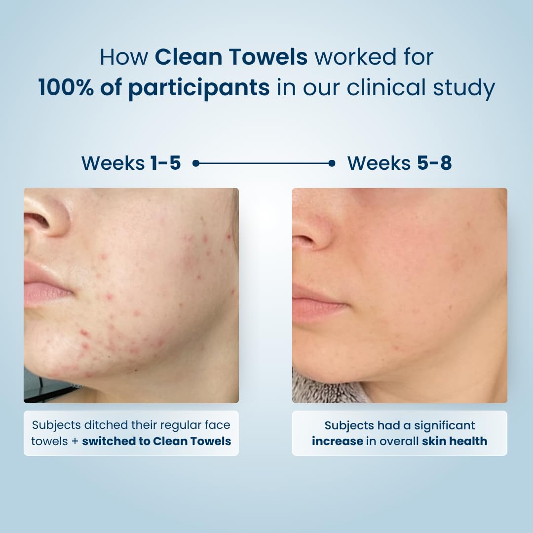 Clean Skin Club Clean Toalla Pequeña (2 Pack)