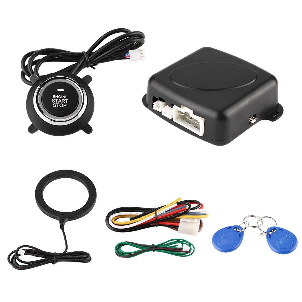Sistema de Alarma para Automóvil Duokon 12V Universal Antirrobo Conjunto de Modificación