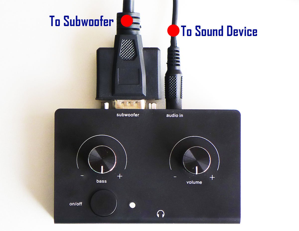 SummitLink® Z-2300 Computer Altavoz Replacement Mando a Distancia Control Vaina alámbrico