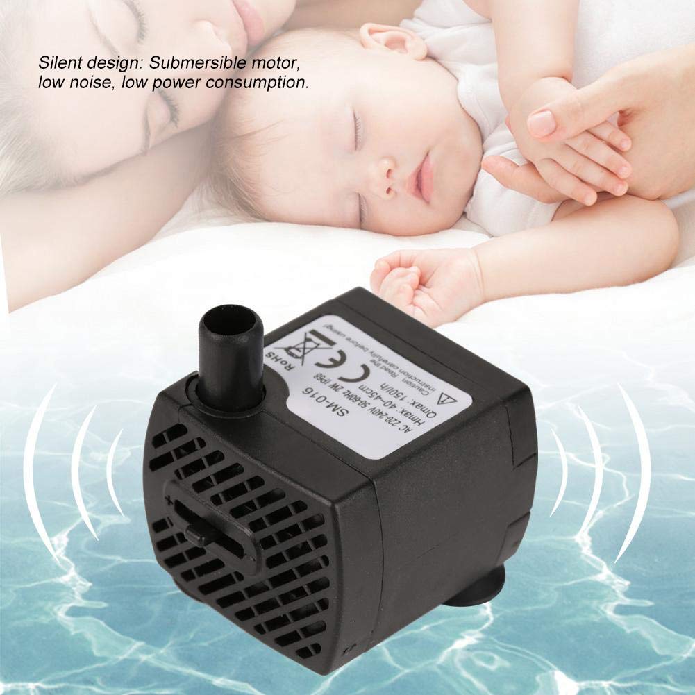 Bomba de Agua Yosoo LED Ultra Silenciosa 2 Vatios para Acuarios y Peceras