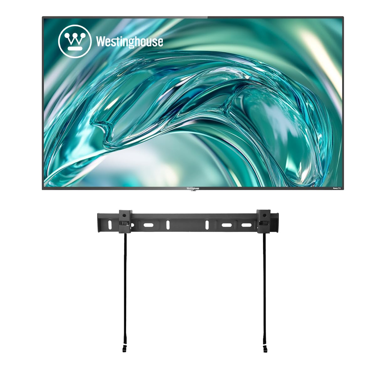 Televisor Westinghouse 50 Pulgadas 4K Ultra HD Smart Roku TV HDR Reacondicionado con Soporte de Pared