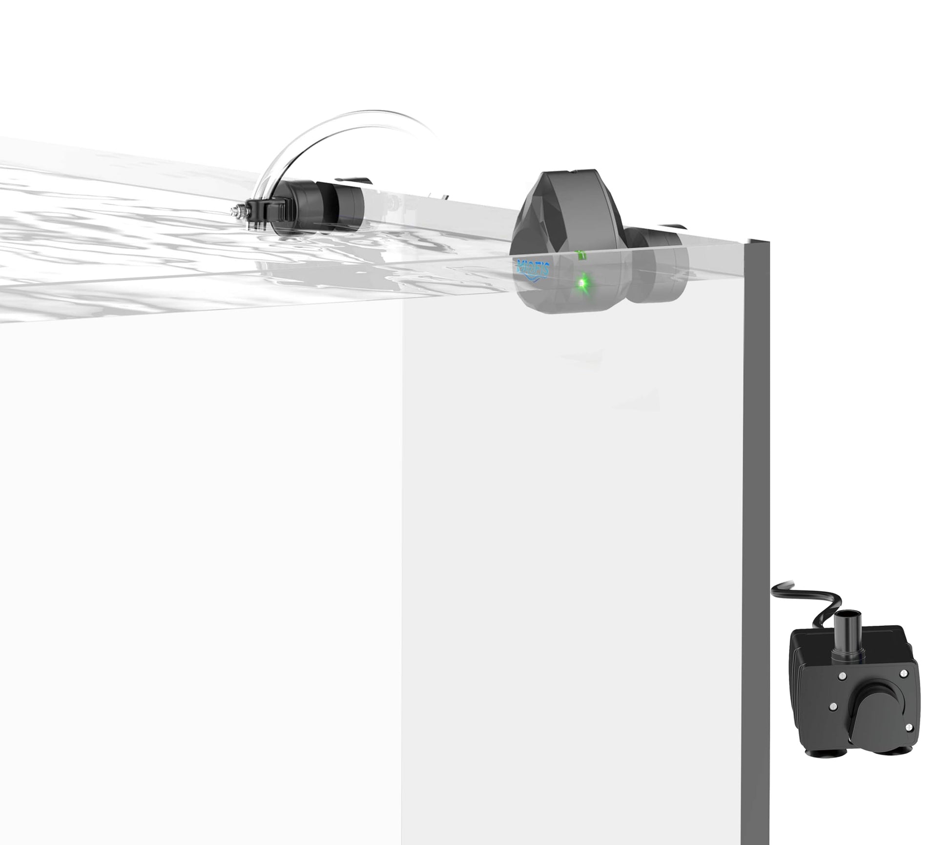 Sistema de Recarga Automática Miofis ATO NewGen One Azul con Sensor Óptico Dual para Acuario de Agua Salada