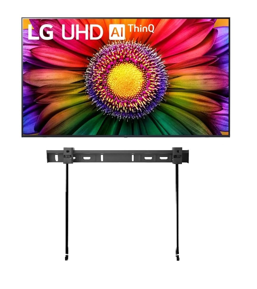 LG Pantalla Smart TV | 2023 | 75 Pulgadas | 4K | WebOS23 | ThinQ AI TV | HDR10 | Game Optimizer | Funciona con Asistentes de Voz | 75UR8000AUA (Sin Bases) Mas Soporte de Pared (Reacondicionado)