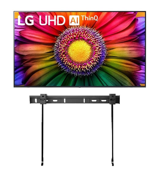 LG Pantalla Smart TV | 2023 | 75 Pulgadas | 4K | WebOS23 | ThinQ AI TV | HDR10 | Game Optimizer | Funciona con Asistentes de Voz | 75UR8000AUA (Sin Bases) Mas Soporte de Pared (Reacondicionado)