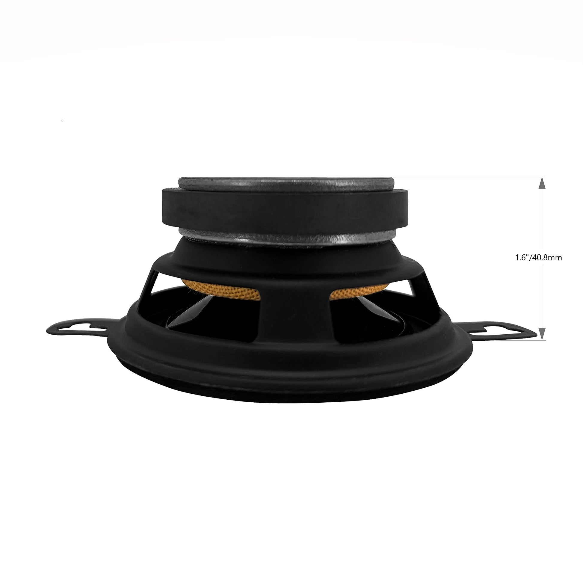 SONDPEX CS17035 - Altavoz de doble cono de 3.5 pulgadas, 30 W, reemplazo de equipo original, altavoces de coche, coaxial, negro
