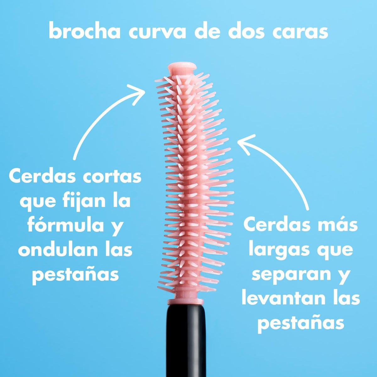 e.l.f. Cosmetics Lash 'N Roll Máscara de Pestañas Rizadora Black Negro