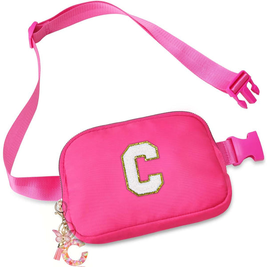 Kejea Riñonera Cruzada para Niñas y Mujeres, 8 a 12 Años, Regalos de Cumpleaños, Rosa