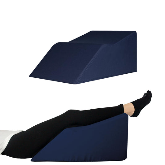 Almohada Elevación de Piernas DR JOOHN Marino para Retorno Venoso y Varices