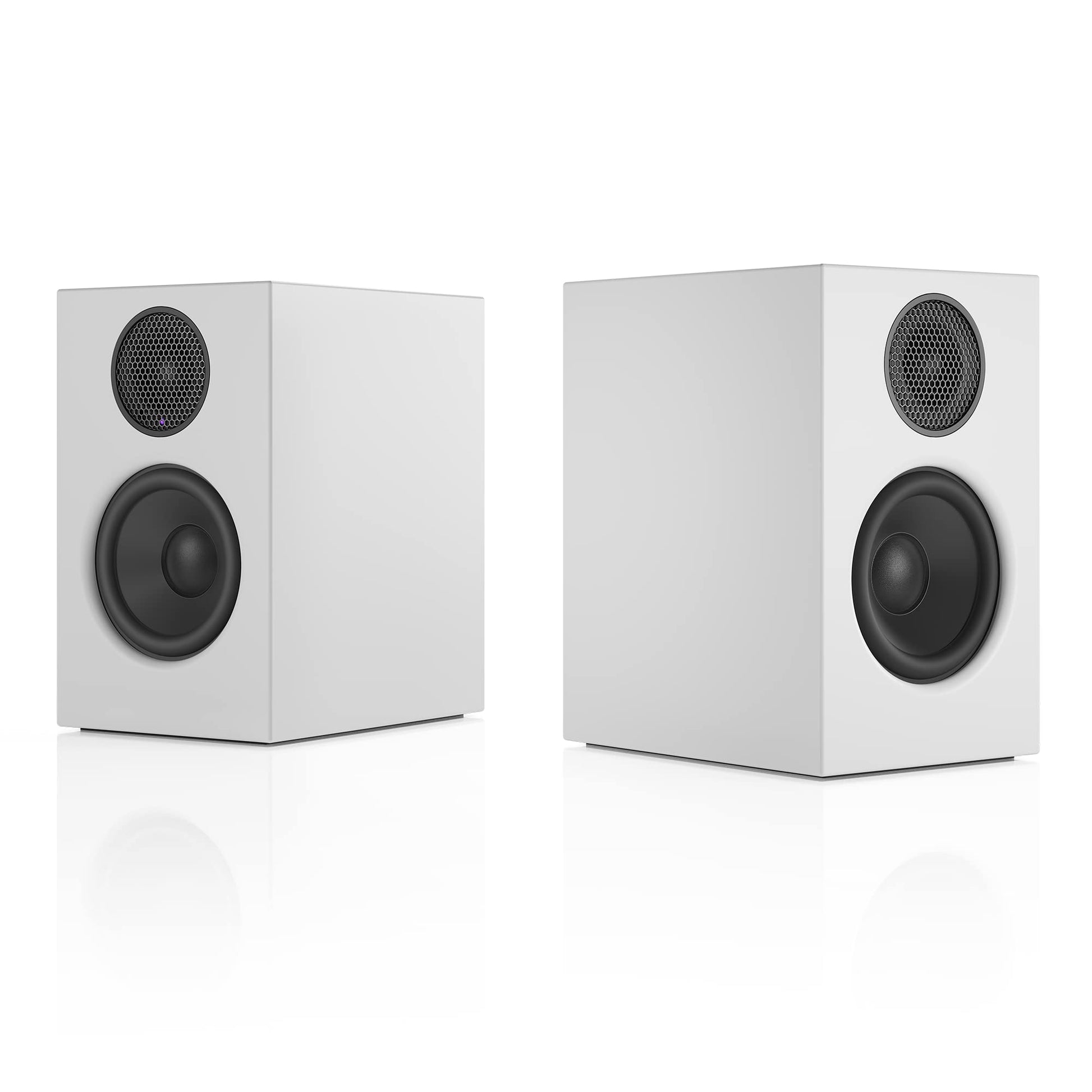 Audio Pro Altavoces inalámbricos A28 | WiFi, Bluetooth 4.2, estéreo de Entretenimiento en el hogar multihabitación | Compatible con AirPlay 2, Spotify | Blanco