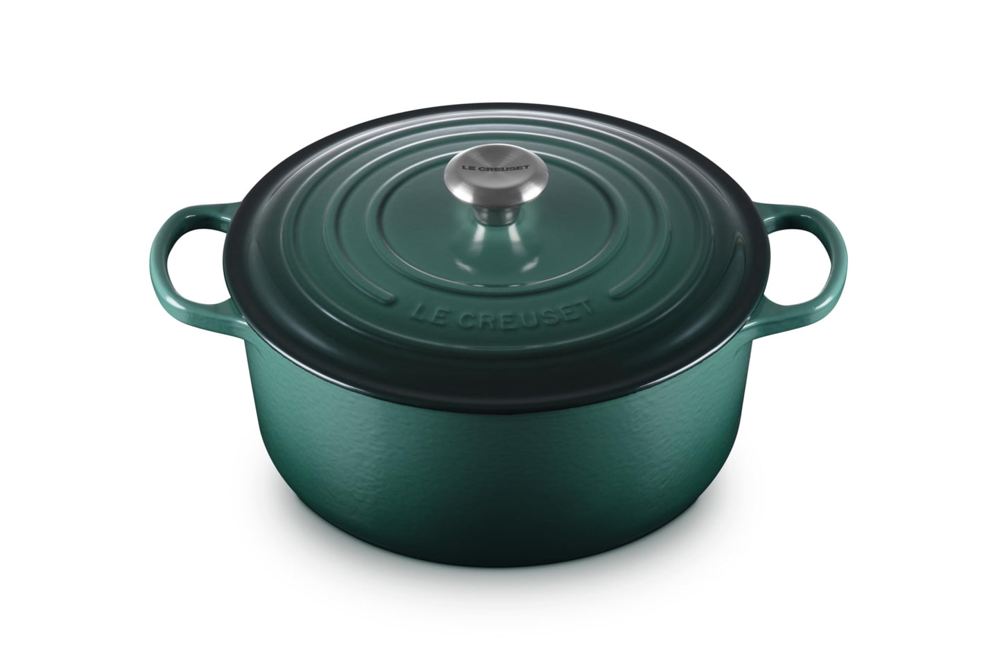 Le Creuset Horno holandés redondo de hierro fundido esmaltado, 7.25 cuartos de galón, Artichaut