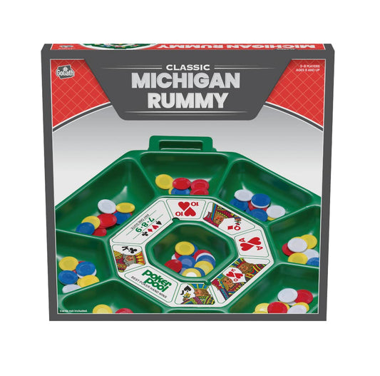 Goliath Michigan Rummy - La Mezcla Perfecta de Rummy y póker para una Experiencia de Juego Completamente Nueva (Exclusiva de Amazon)