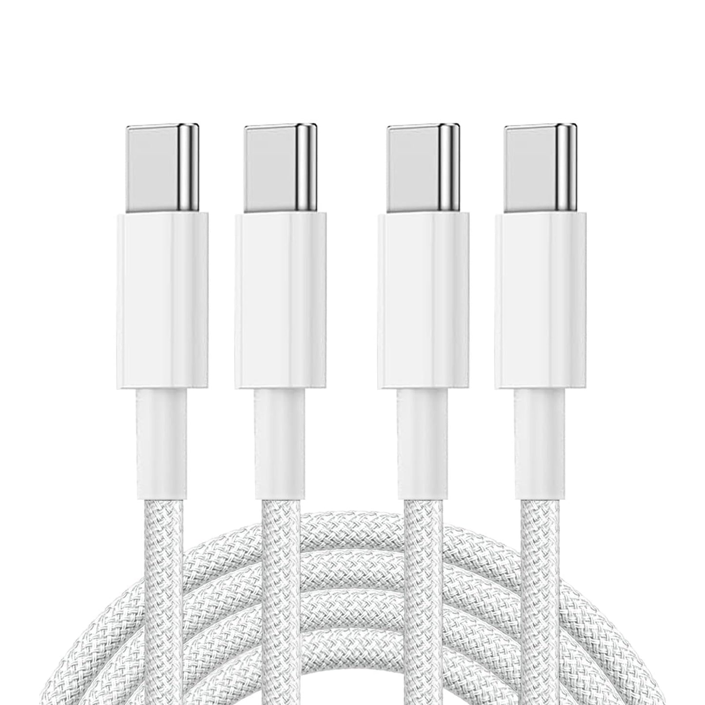 Cable USB C para Carga Rápida 2M,Admite una velocidad de carga de hasta 60 W，cable usb c Para iPhone 16 15 Serie, 60W Tipo C a USB-C, Adaptador 20V 3A, Compatible Paquete de 2