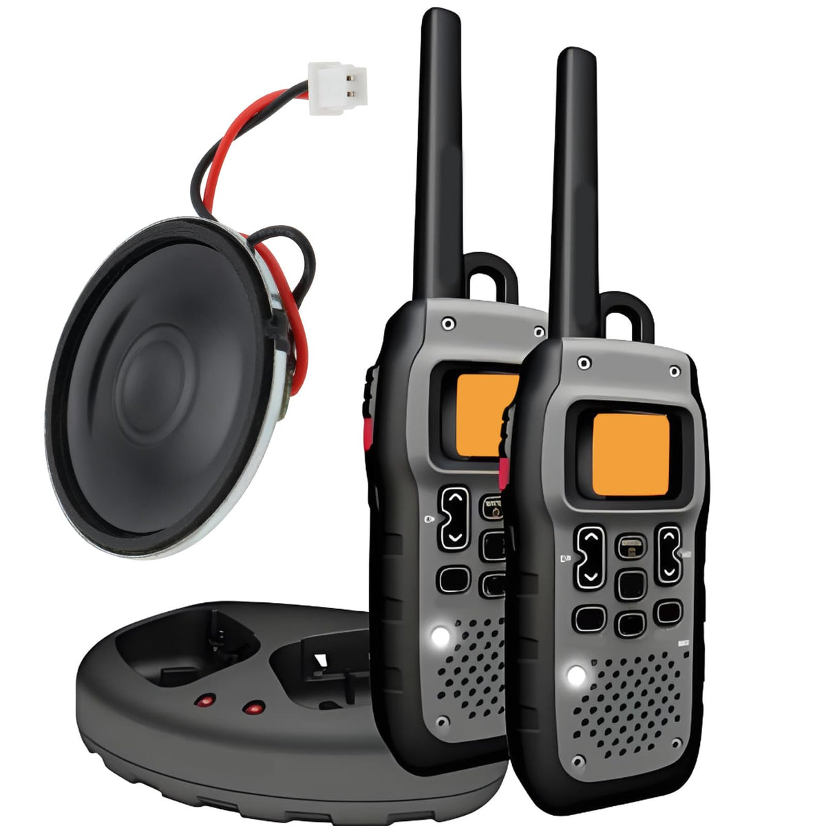 Altavoz Interno eMagTech Negro con Detector de Radar 28 mm para Uniden R1 R3 R4 R7 R8