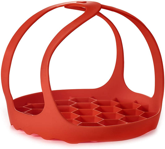 Goldlion - Accesorios de silicona compatibles con ollas instantáneas de 6 cuartos y 8 cuartos de galón, Ninja Foodi 5 cuartos de galón, 6.5 cuartos de galón, 8 cuartos de galón, rojo