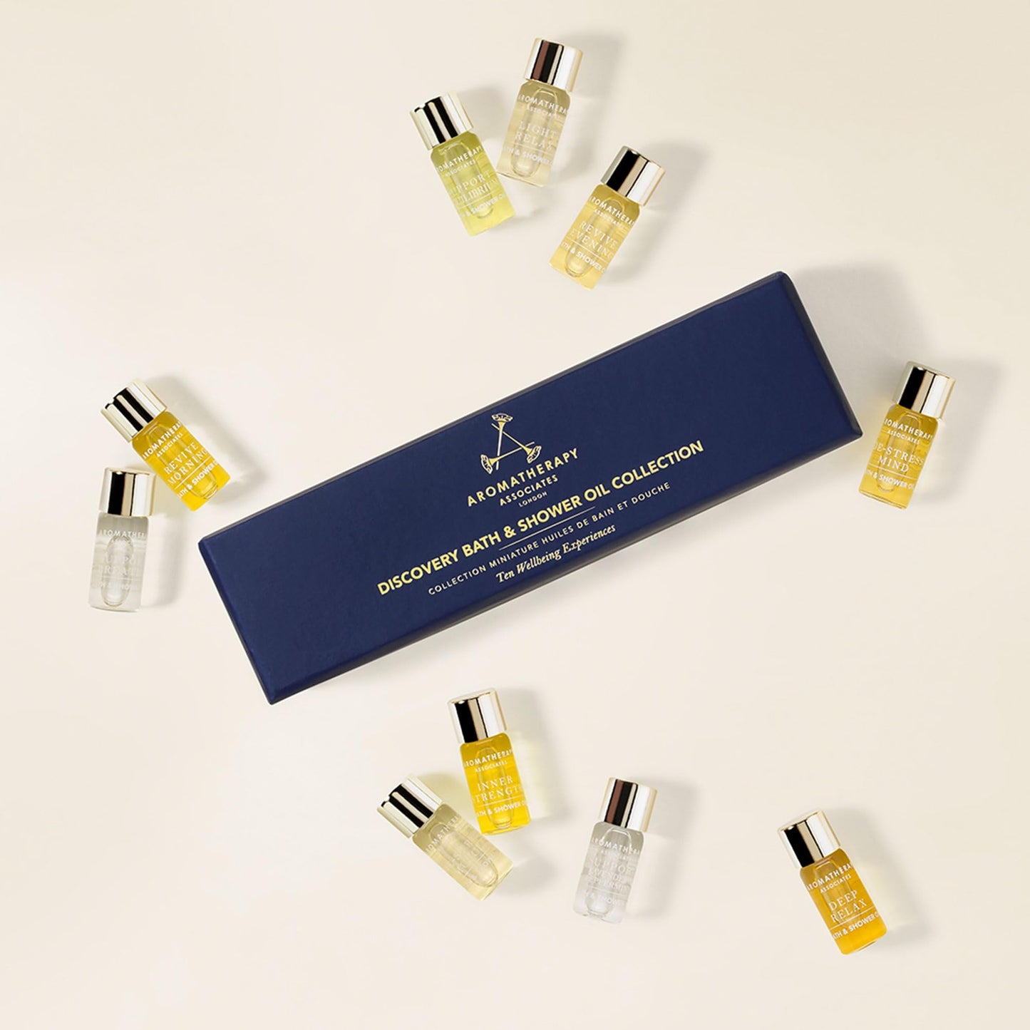 Aromatherapy Associates Miniature Bath And Shower Oil Collection, 10 x 3 ml