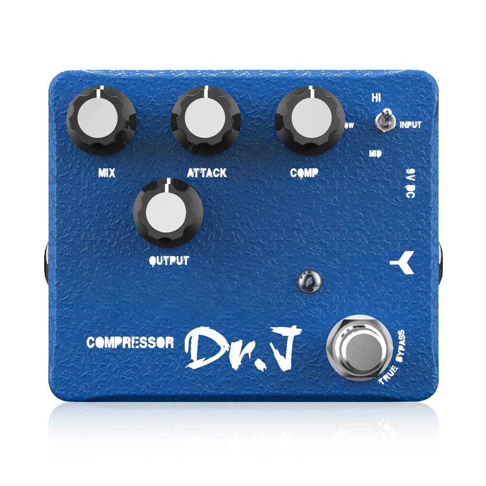 Pedal de Compresor JOYO Edición de Gama Alta Dr.J Series D55 para Guitarra Eléctrica
