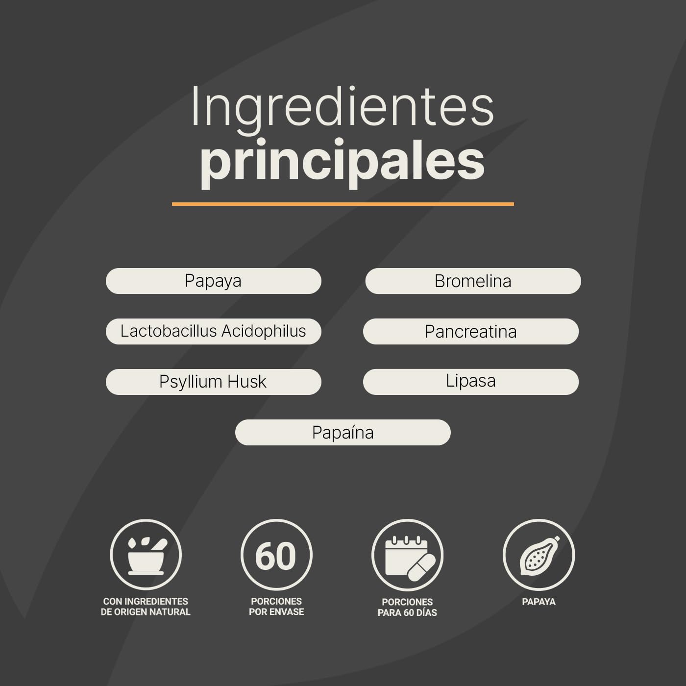 Enzimas Digestivas Enzym Blend B Life Papaya y Psyllium Husk 180 Cápsulas 1800 mg Ingredientes Naturales