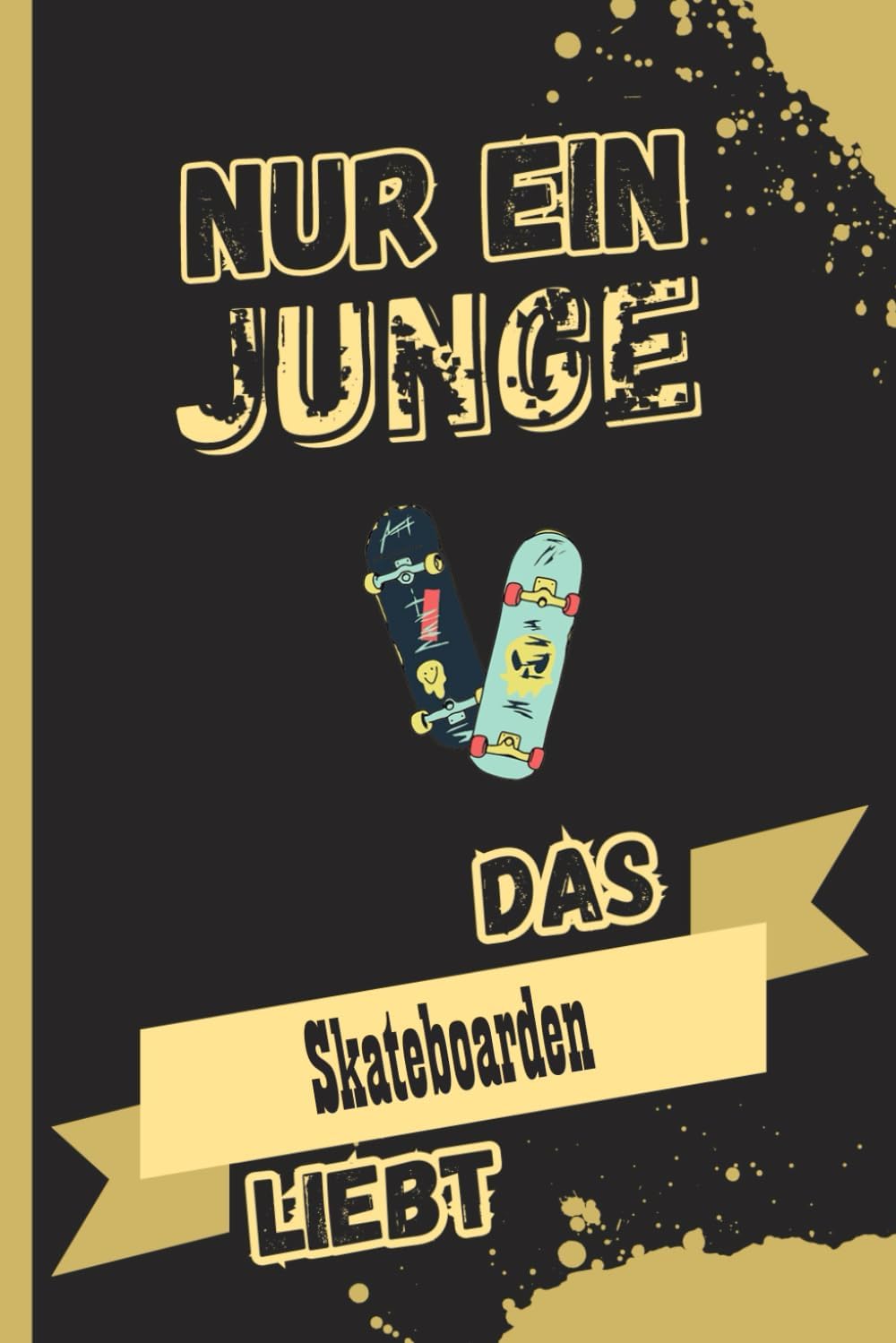 Notizbuch Skateboarden Junge Personalisiertes