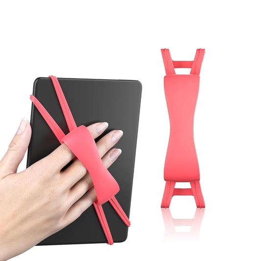 Soporte Universal YVOO Rojo con Agarre Elástico para Teléfono y Tablet