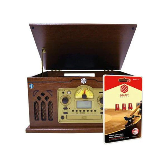 Tornamesa Select Sound Vintage, Reproductor de Vinilos LP