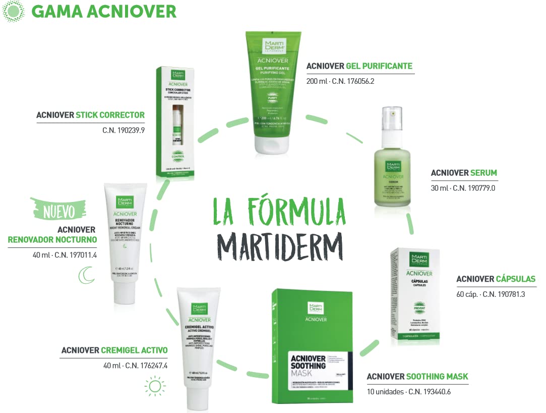 MARTIDERM - Gel purificante acniover