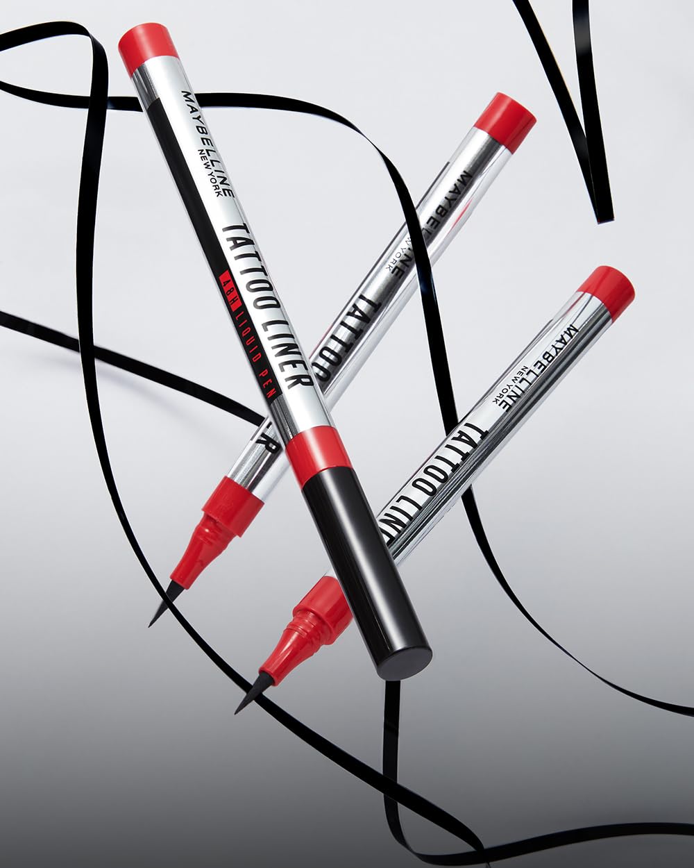 Maybelline Delineador de ojos en plumón Tattoo Liner Pen 48H*, Negro