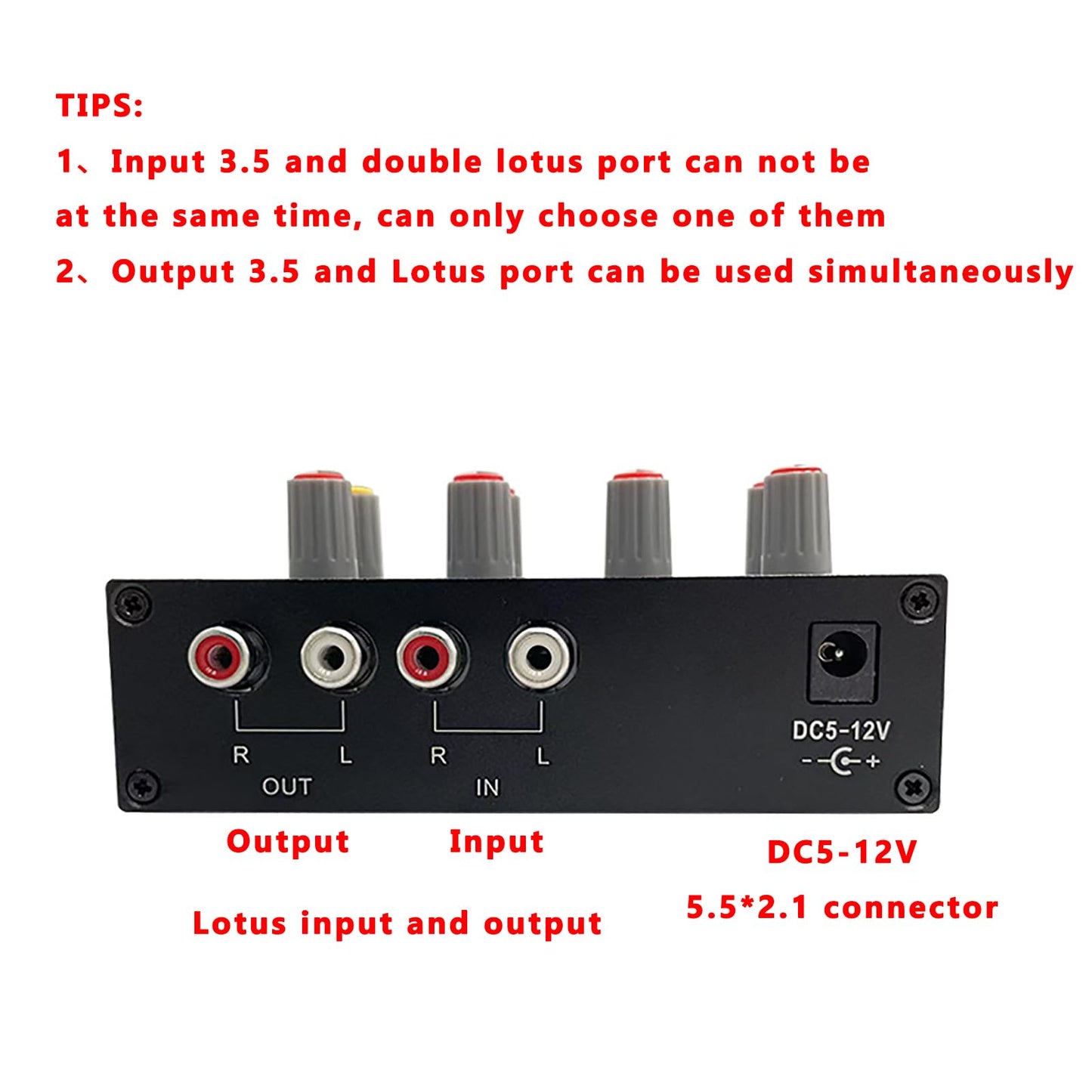 Ecualizador de Sonido Vvikizy Aluminio 7 Bandas para Estéreo de Automóvil