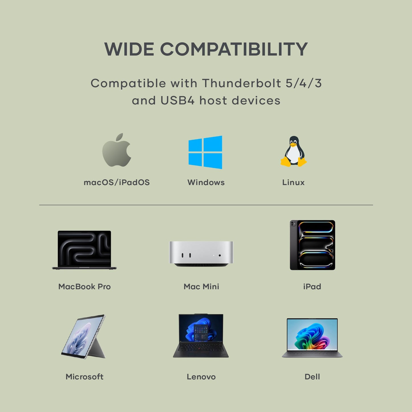 Carcasa SSD NVMe USB4 Satechi Plateado Compatible con Thunderbolt 5/4 para Mac Mini