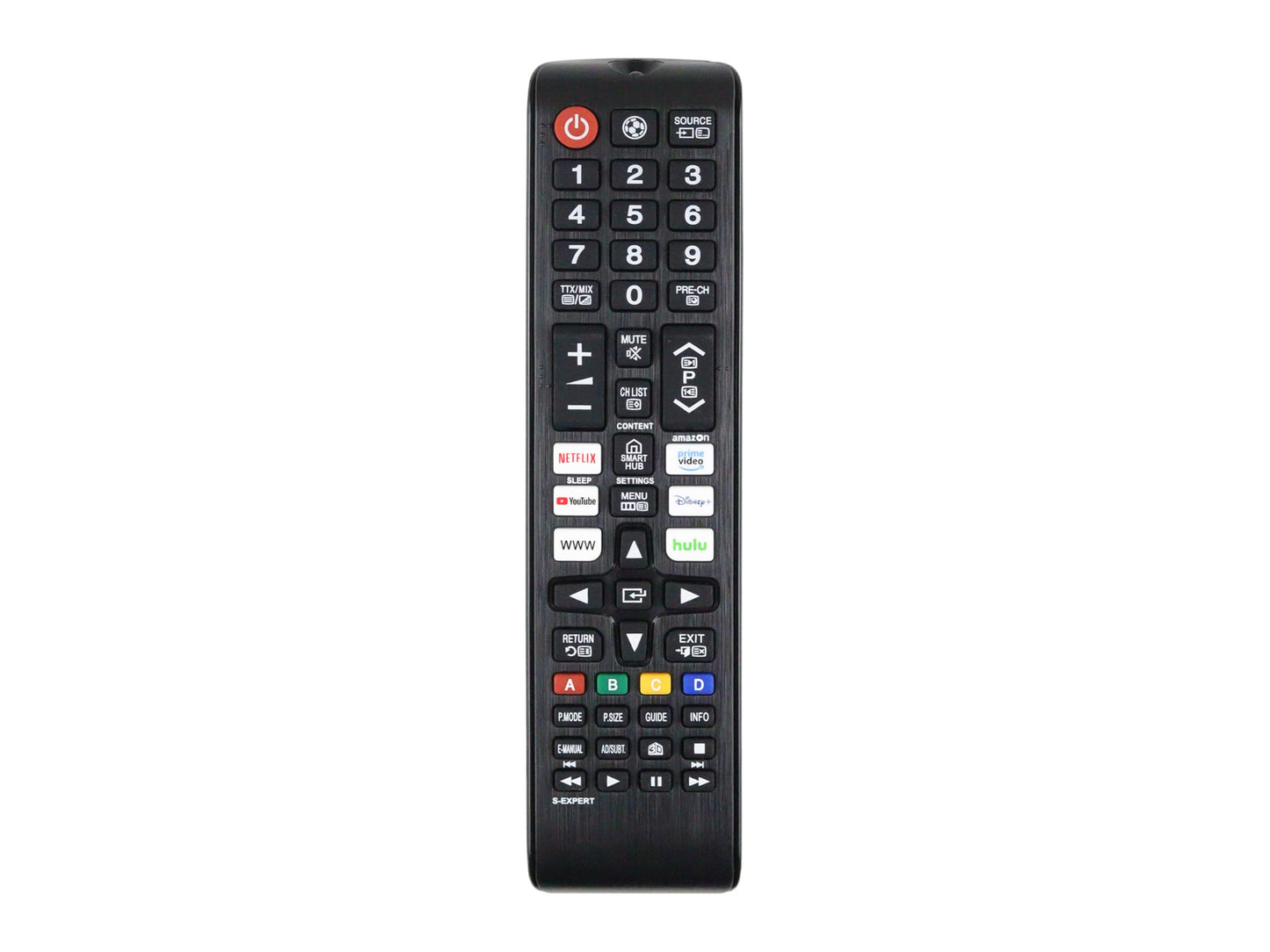 CONTROL EXPERT - Control Remoto Compatible con Samsung HDTV LED Smart TV Universal de televisión para la Mayoría de los Televisores LCD, LED, Plasma Bajo Sin Programación