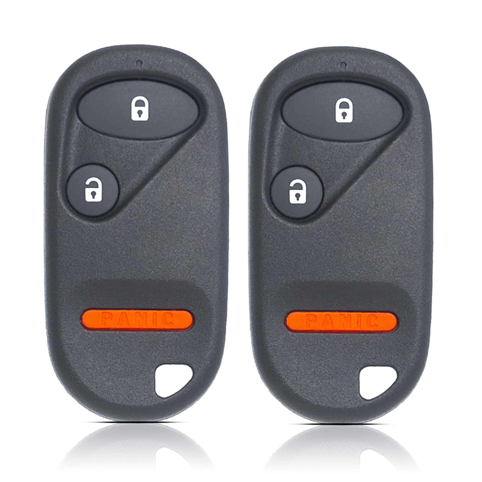 MechanMagic - Llave de repuesto para Honda Civic DX EX LX/Honda Pilot 2001 2002 2003 2004 2005 2006 2007 NHVWB1U523 Control remoto de entrada sin llave NHVWB1U521 72147-S5A-A01 (paquete de 2 (paquete