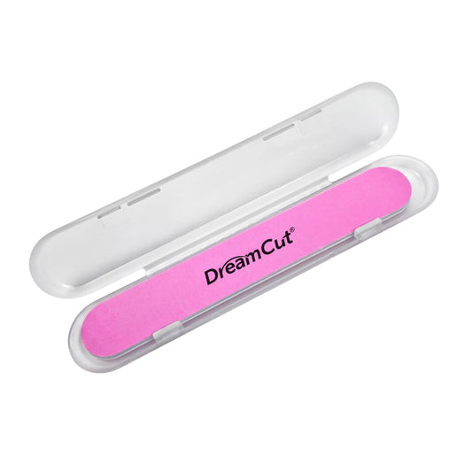 DreamCut Lima de uñas con estuche: lima de uñas portátil para un modelado suave y preciso, compacta y fácil de transportar.
