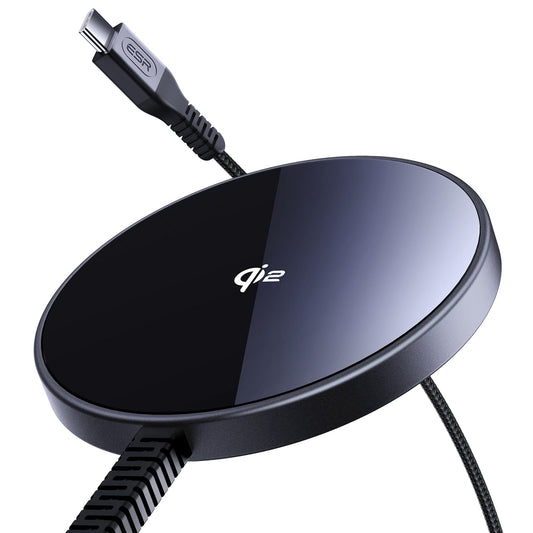 Cargador Inalámbrico ESR Magnético Magsafe 15W con Cable Tipo C