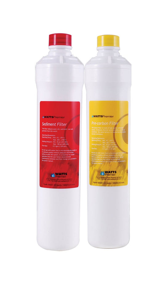 Kit de Filtros RO-Pure 6 Meses Watts Premier 1R-1Y