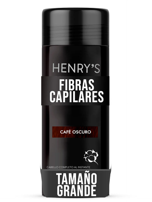 Fibras Capilares, CASTAÑO OSCURO, Solución para la Calvicie, Caida de Cabello, Alopecia o falta de Volumen. 27.5 gramos, Sin aplicador. Fibras de Construcción de Cabello. Ideal para el Cabello Delgado. Fibras de Algodón 100% Natural. Voluminizador y textu