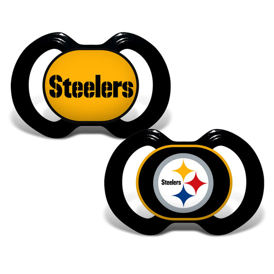 Baby Fanatic Pittsburgh Steelers - Chupete (2 piezas, talla única)