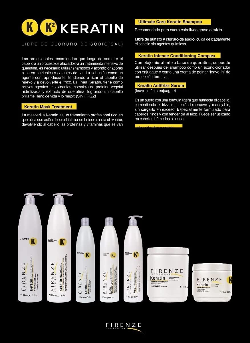 Firenze Professional Proteína Keratin Firenze 10.1oz