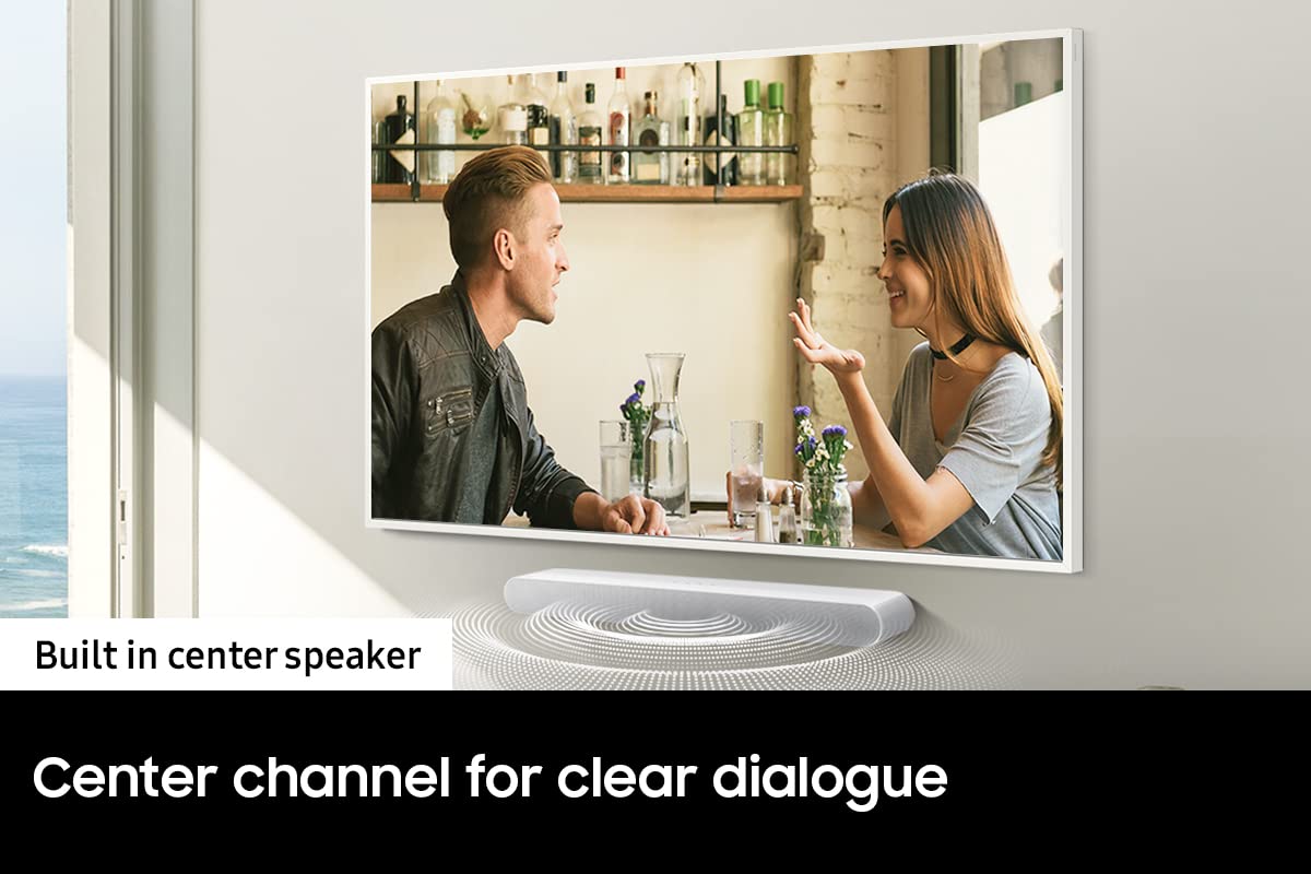 SAMSUNG HW-S60B Barra de Sonido de 3.1 Canales con Dolby Atmos, DTS Virtual:X Q Symphony, Sonido adaptativo, Modo de Juego, conexión Bluetooth, 2022