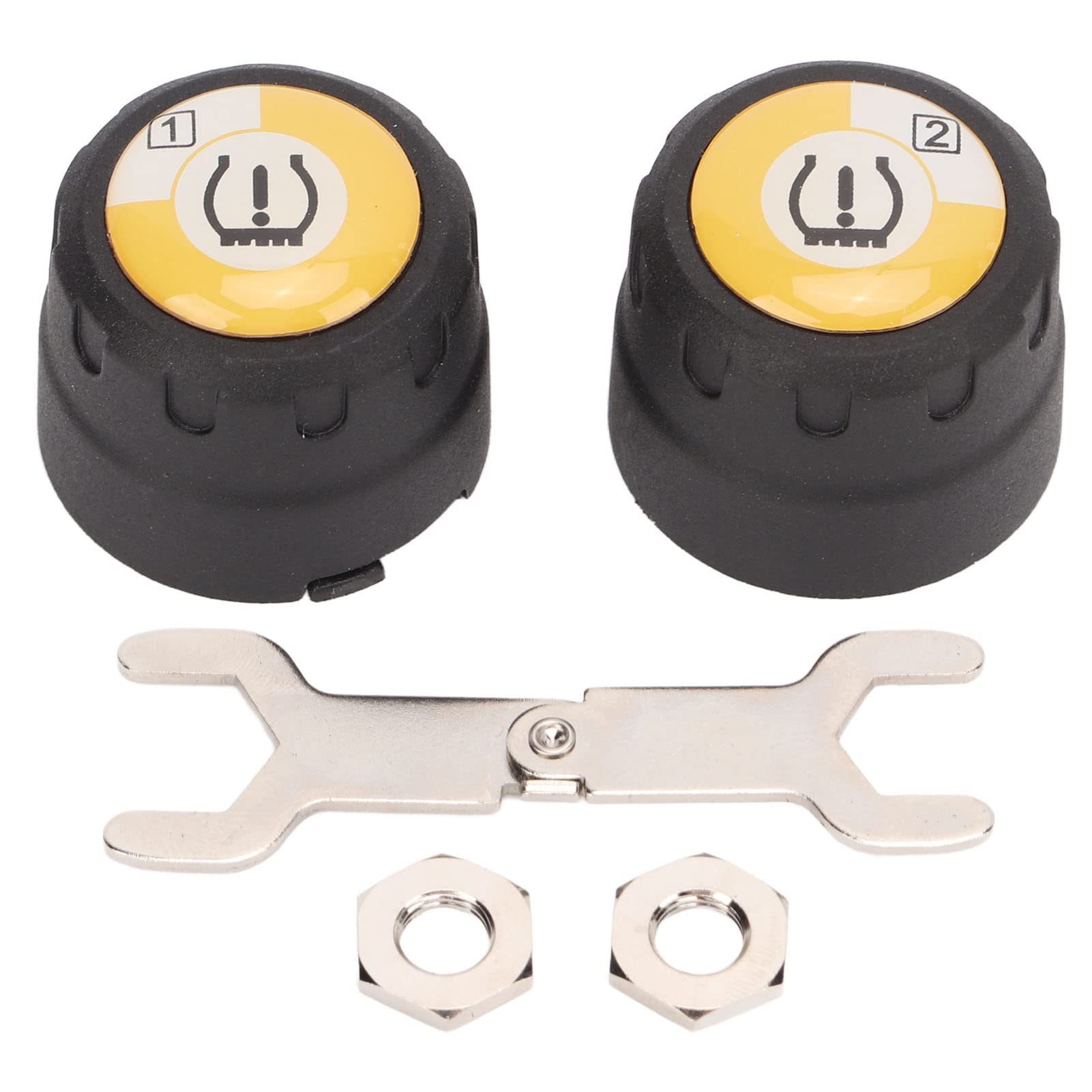 Sistema de Monitoreo de Presión de Neumáticos Aramox Bluetooth para Motocicleta Sensor Externo Aplicación Visualización