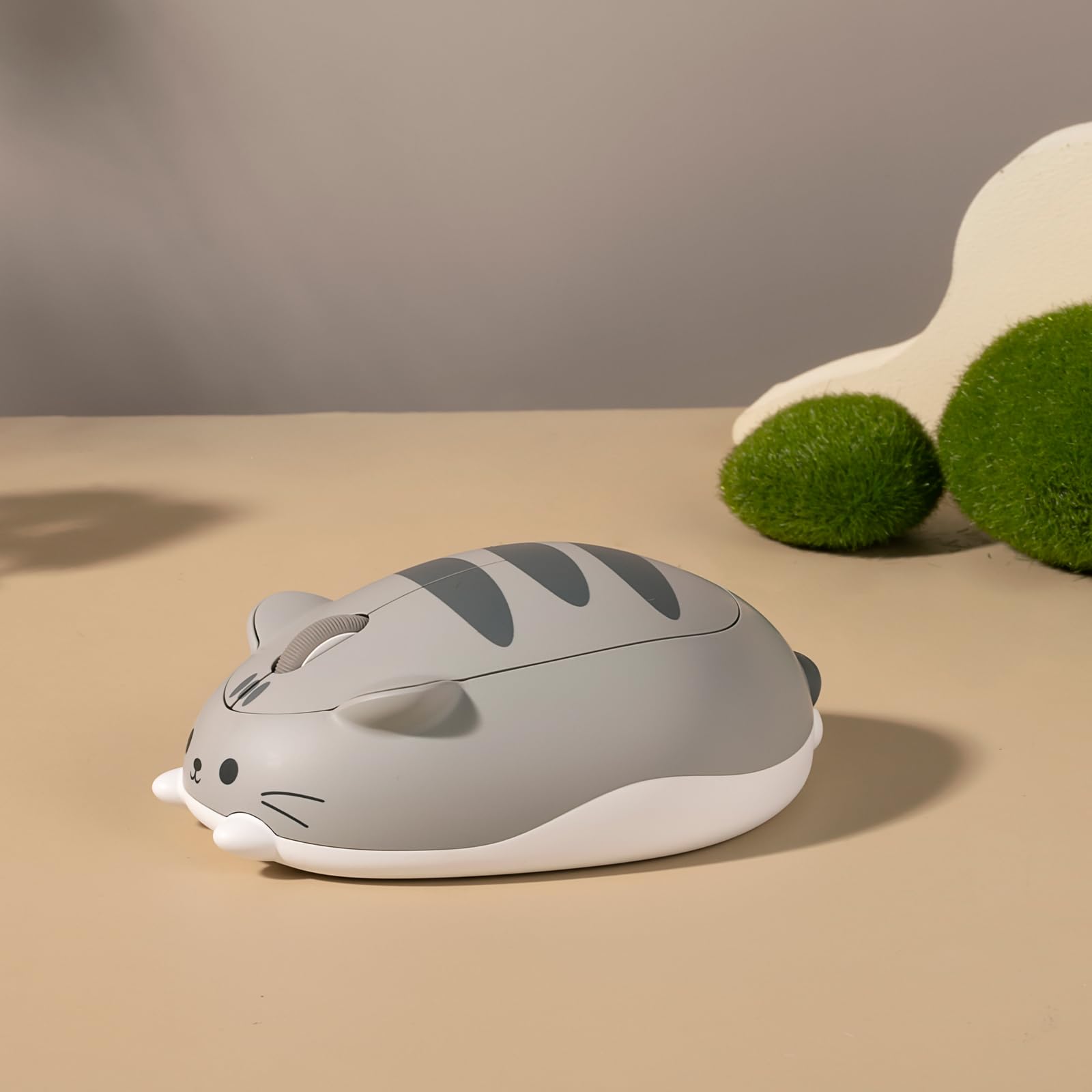 Mouse Inalámbrico Akko Cat Theme 2.4 GHz con Receptor USB para Juegos
