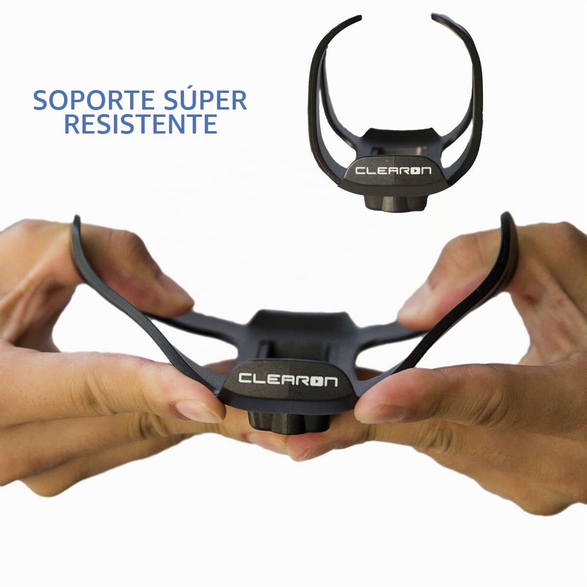 Bocina Bluetooth Clearon Negra con Soporte para Bicicleta