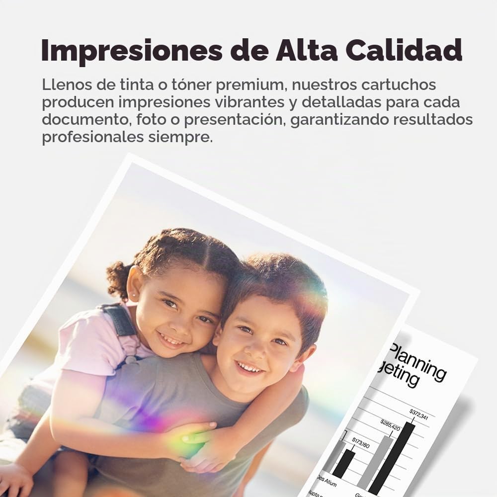Cartucho de Tinta LD Negro HP 45 51645A Remanufacturado 2 Unidades