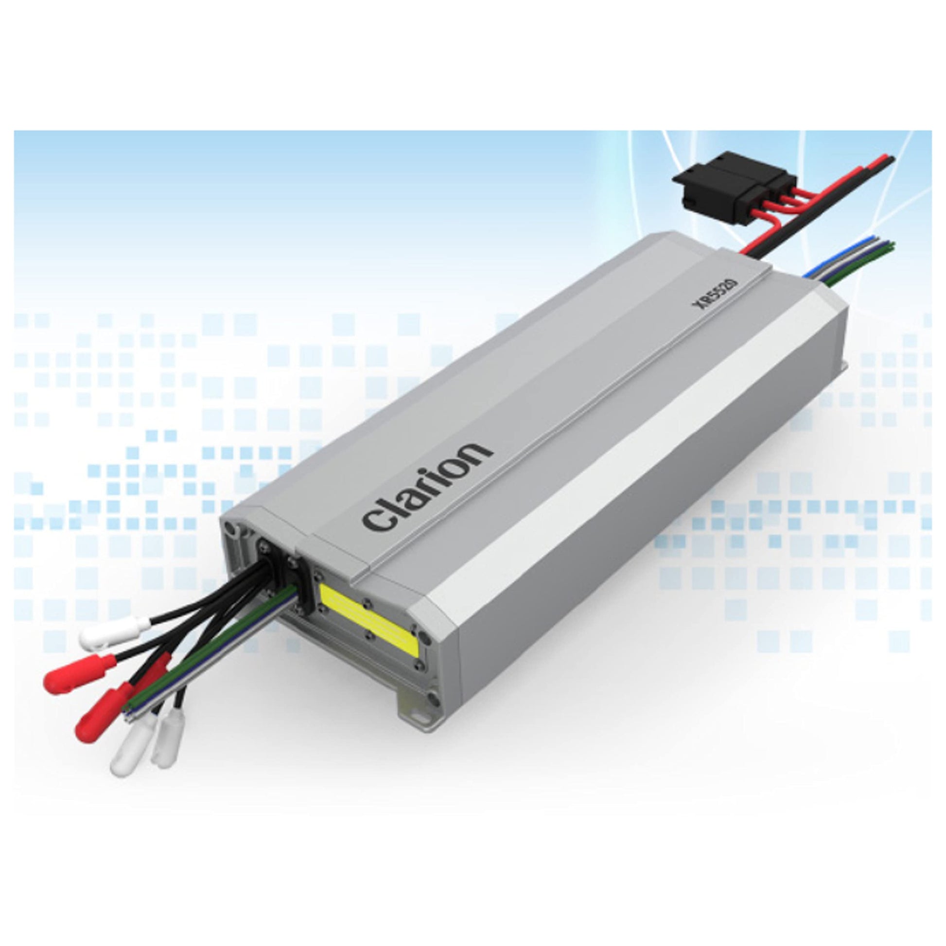 Clarion XR5520 Clase D 5 canales 800 W potencia máxima de manejo de amplificador de audio para coche, sistema de sonido, amplificador de altavoz de subwoofer con imán de gravedad 789591809390