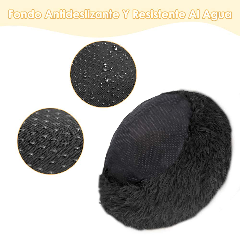 Cama para Mascotas SlowTon Felpa Suave Antideslizante Impermeable y Cómoda