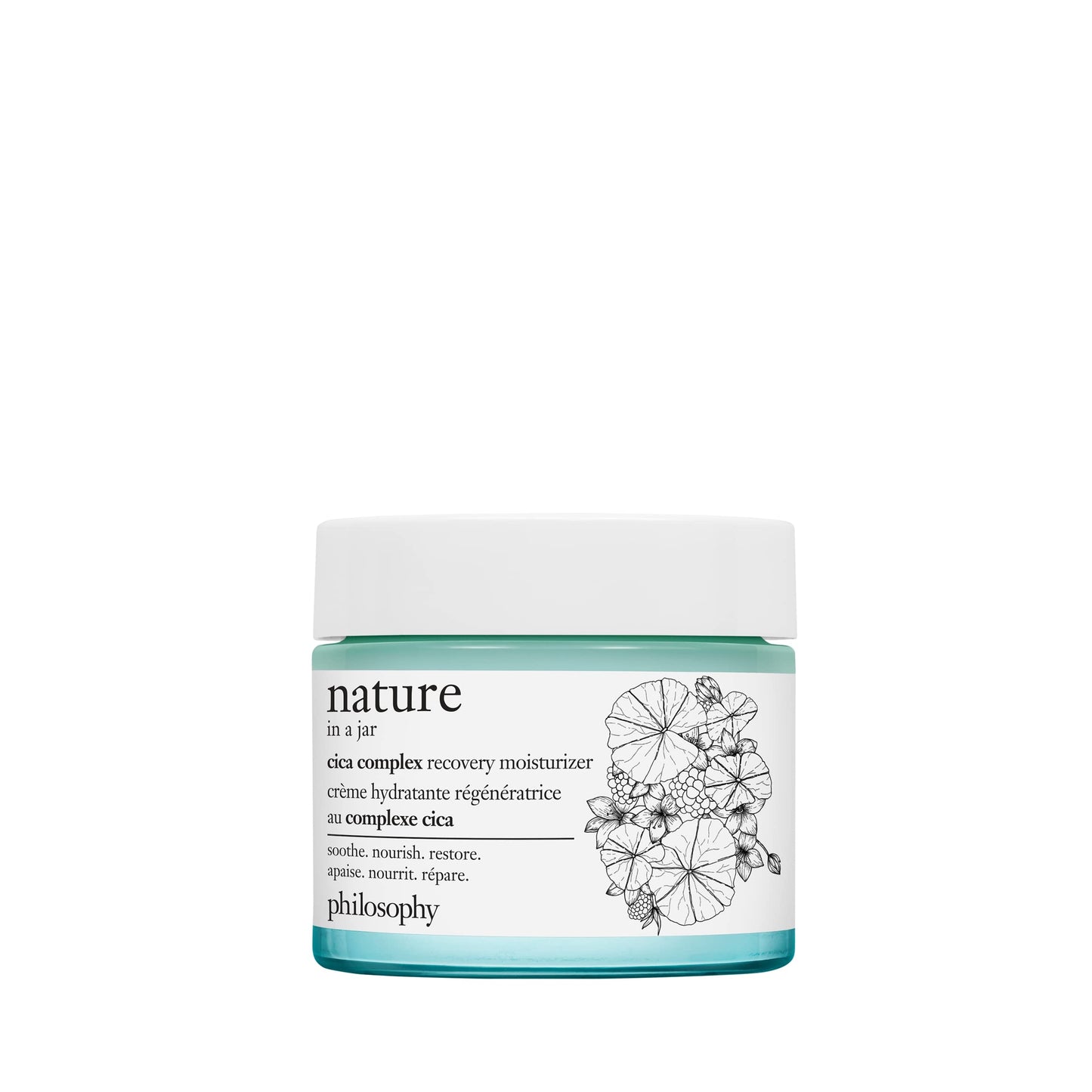 philosophy nature in a jar - cica complex recovery moisturizer, 2 oz