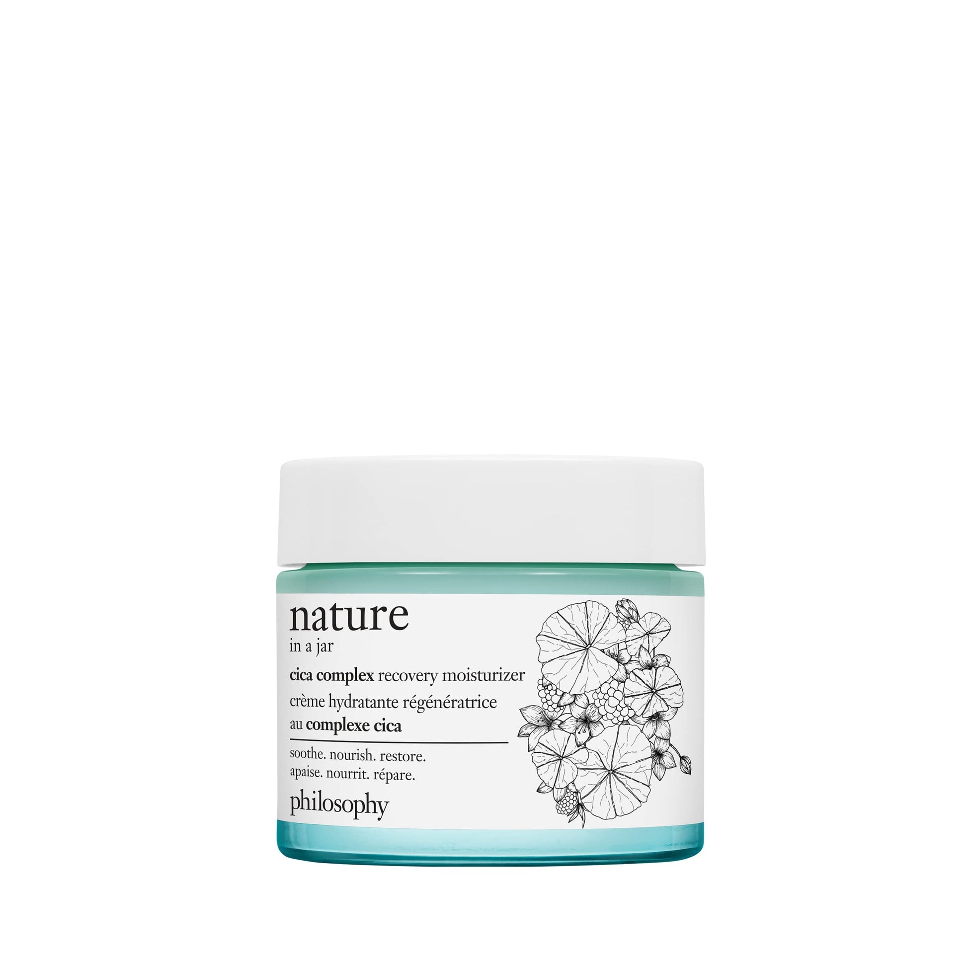 philosophy nature in a jar - cica complex recovery moisturizer, 2 oz