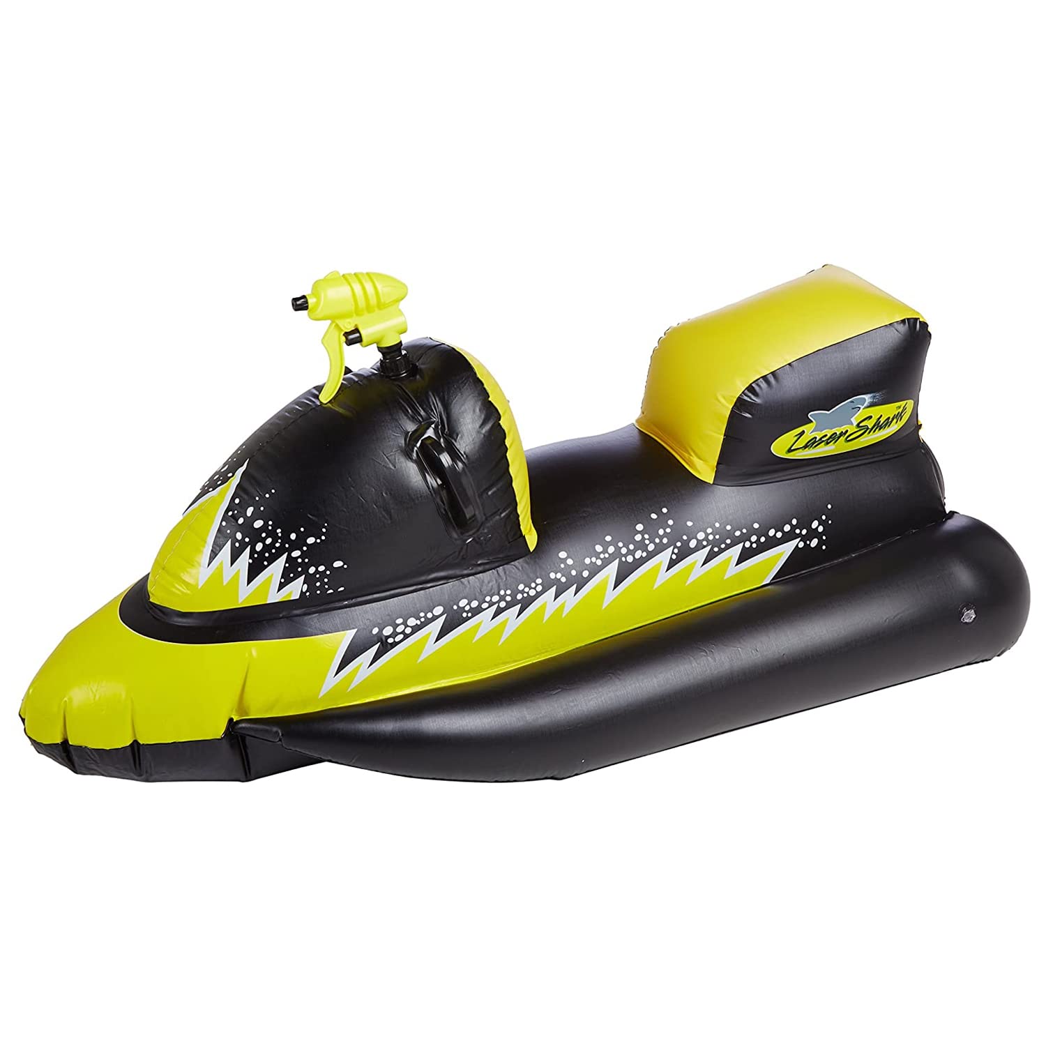 Squirter de Esquí Húmedo Swimline Negro Amarillo Lasershark